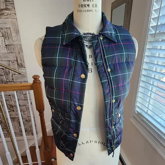 J. CREW Play Puffer Vest Size S Petite. - Picture 3 of 5